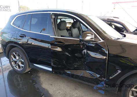 2024 BMW X3 Sdrive30I из США, поврежденный, VIN WBX47DP06RN284893